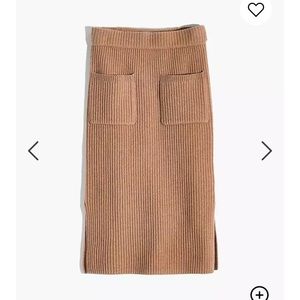 ISO madewell patch sweater skirt